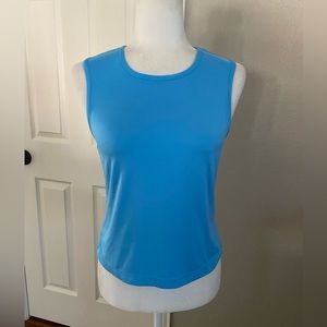 Vintage Pro spirit Women’s Lightweight Blue Athletic Workout Top S S